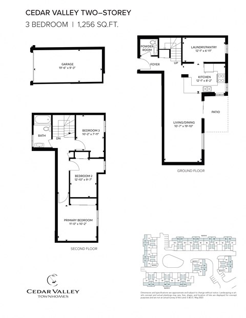 the cleary residences cedar valley two story floor plans